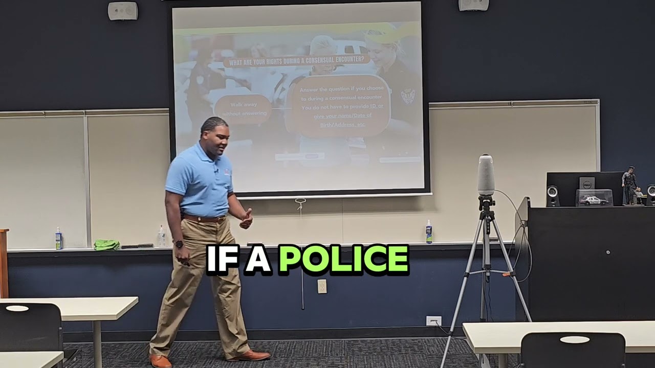 Know Your Rights: Understanding Police Encounters & When You Can Walk Away