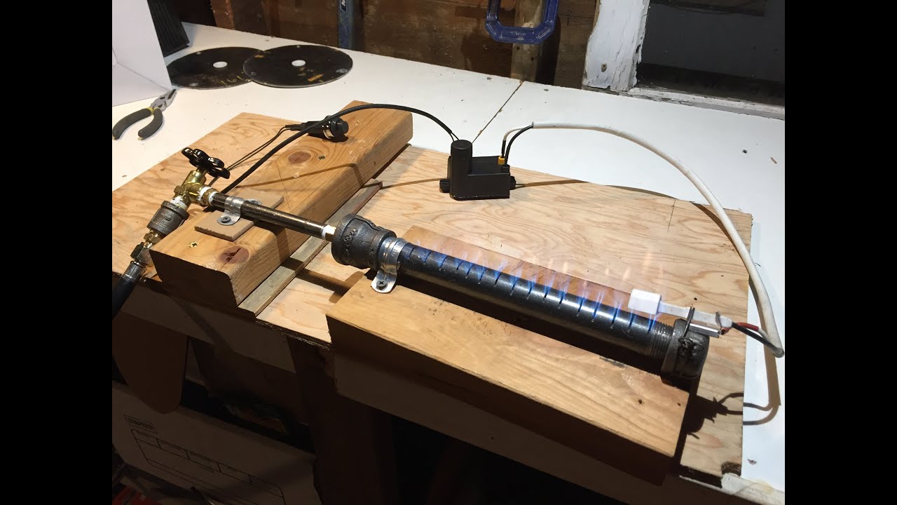 DIY Coffee Roaster - Burner Tube Prototype