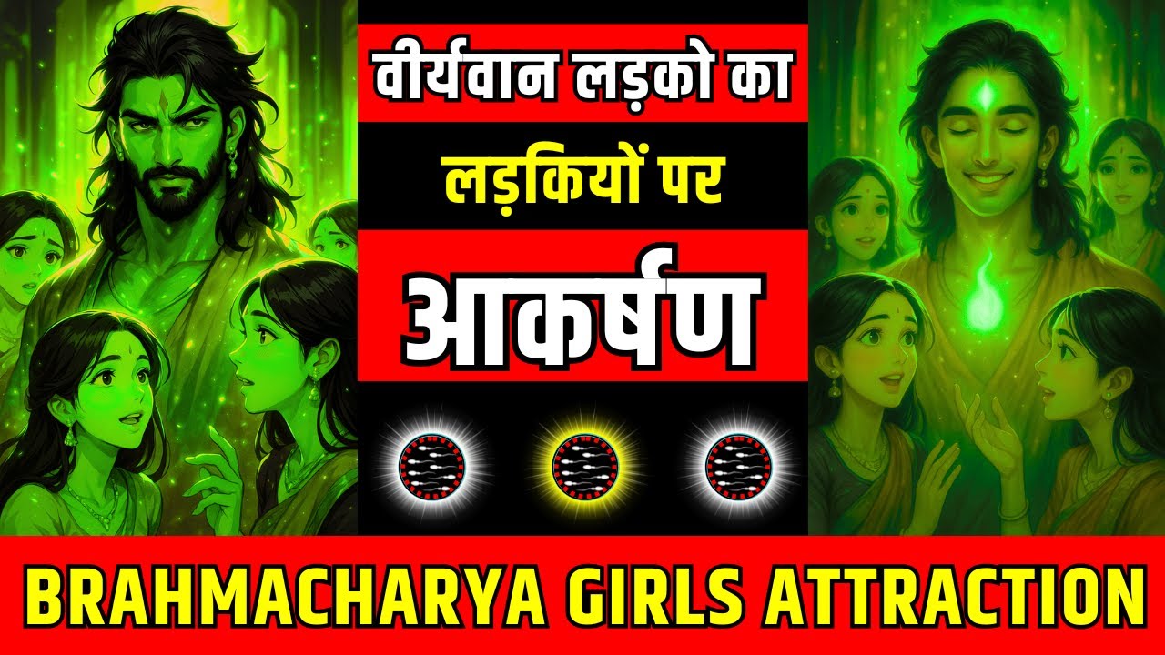 ब्रह्मचारी लड़को का लड़कियों पर आकर्षण 😳💘 | Girls खुद क्यों खिंचती हैं? 💥 | Brahmacharya Motivation 🔱