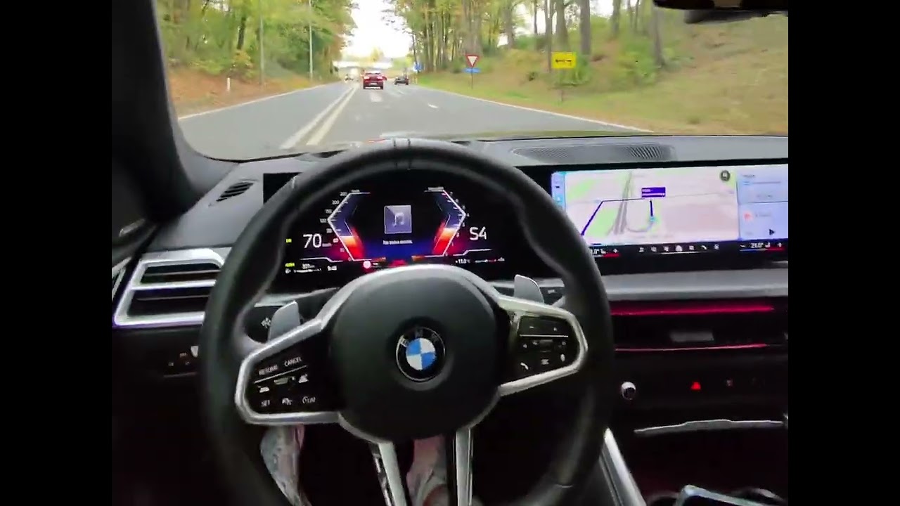 BMW 420i driving.                                                      #bmw #driving #autoroute 