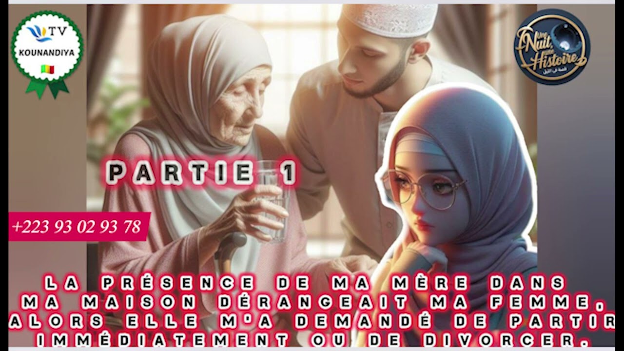 PARTIE 1/La présence de ma mère dans ma maison dérangeait ma femme alors elle m'a demandé de partir