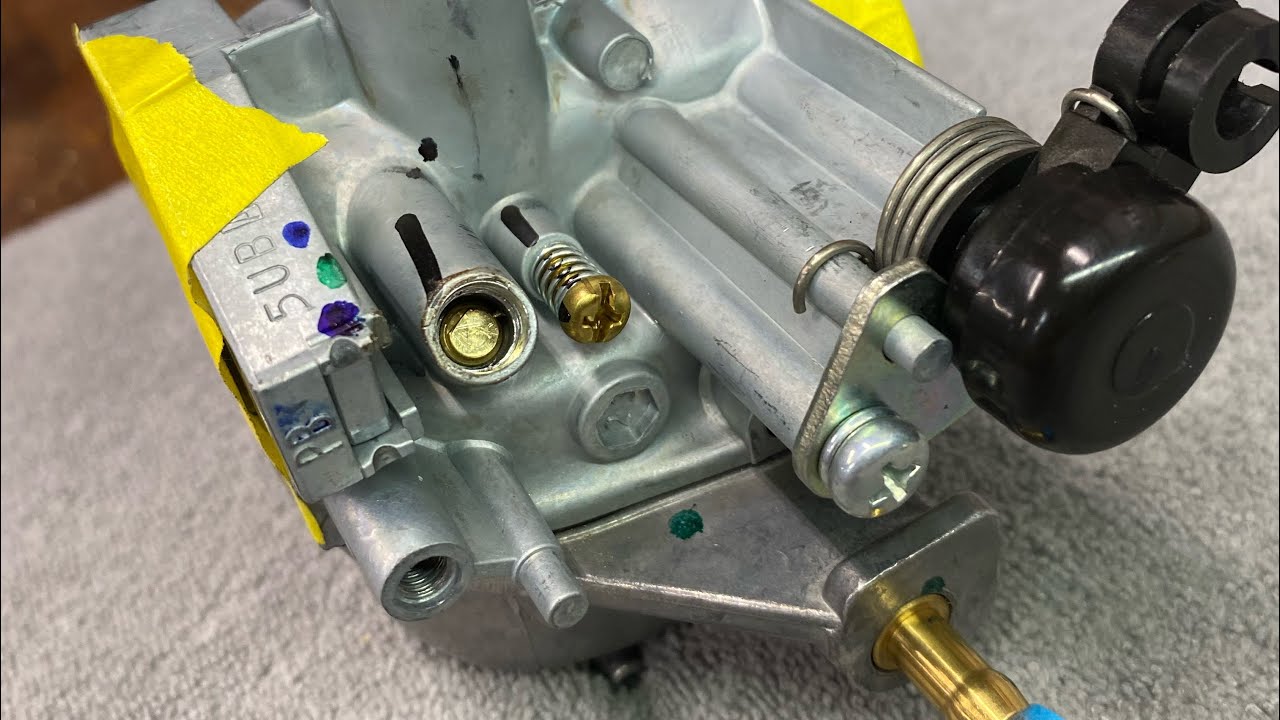 Honda Navi (Air/fuel throttle stop screw Welch/freeze plug removal