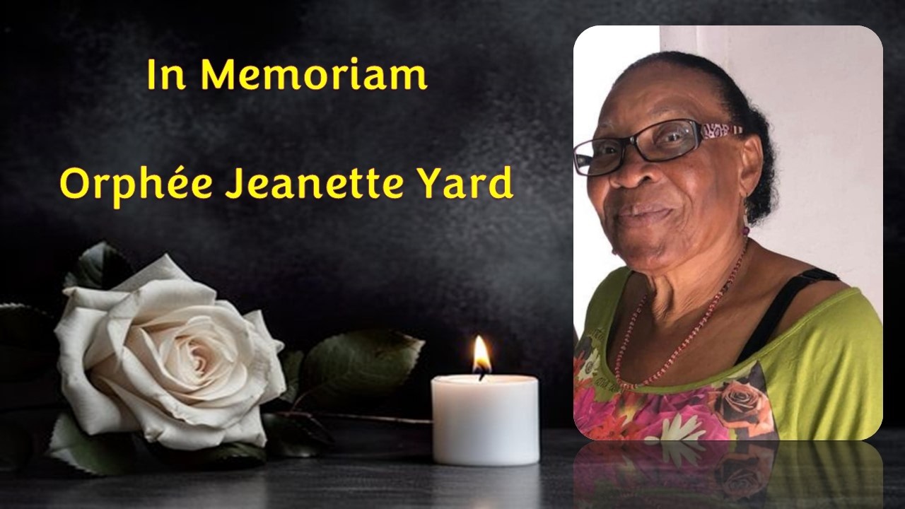LIVESTREAMING Uitvaartdienst en Begrafenis van Orphée Jeanette Yard