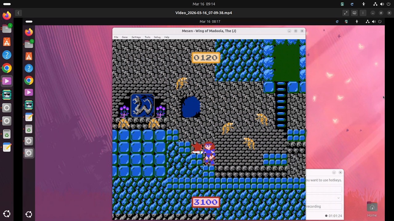 The Wing of Madoola Famicom halfway playthrough to stage 8