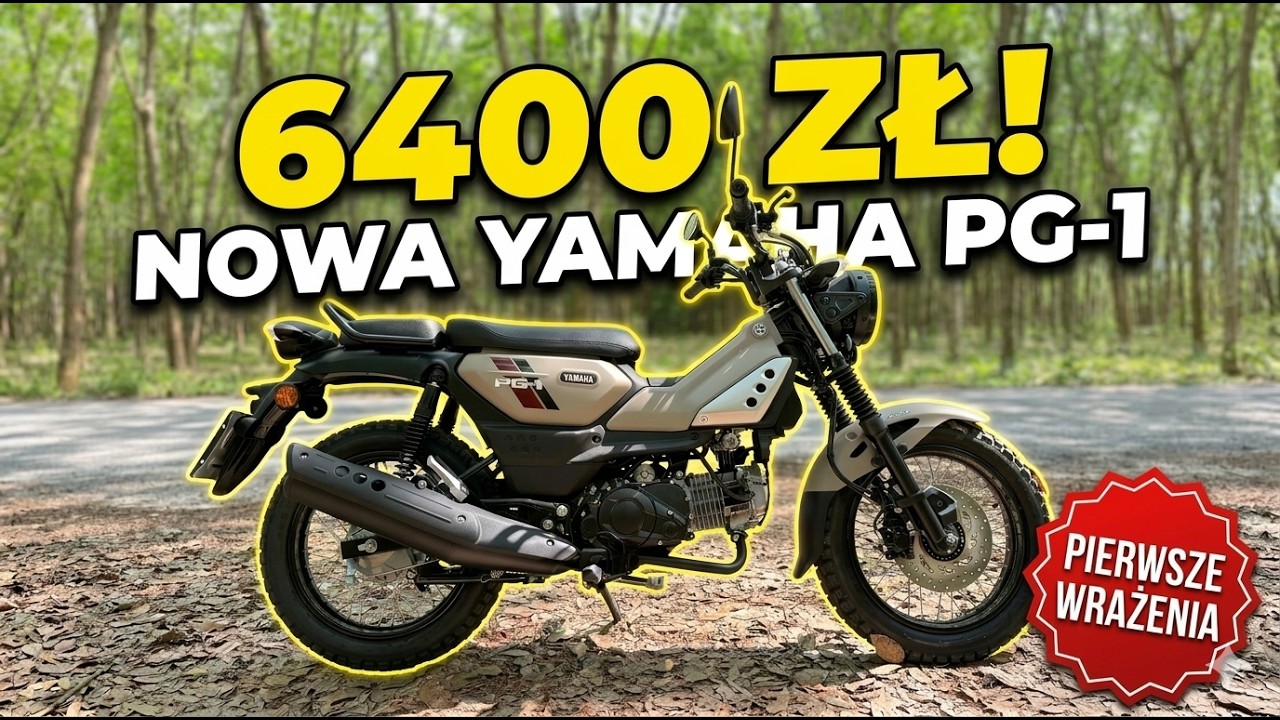 Yamaha PG-1 - Nowy motocykl za 6400 PLN - Pierwsze wrażenia po zakupie