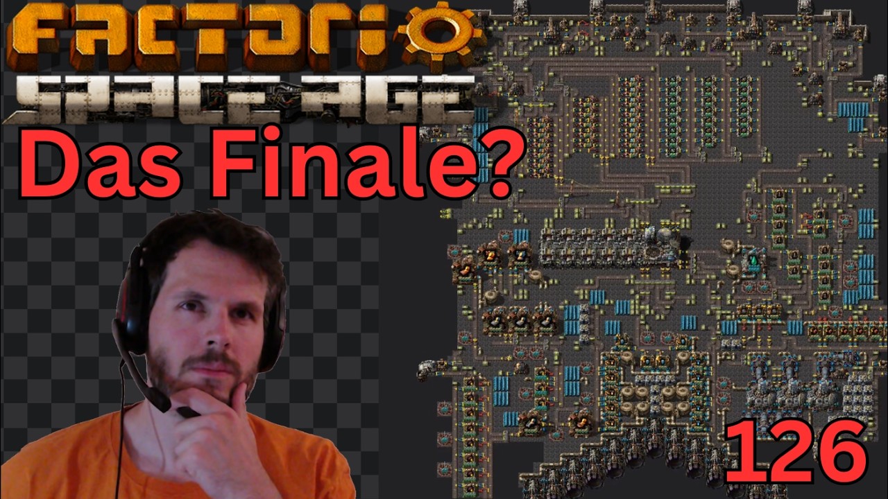 Der Anfang vom Ende nach fast 160 Stunden Spielzeit Factorio Space Age