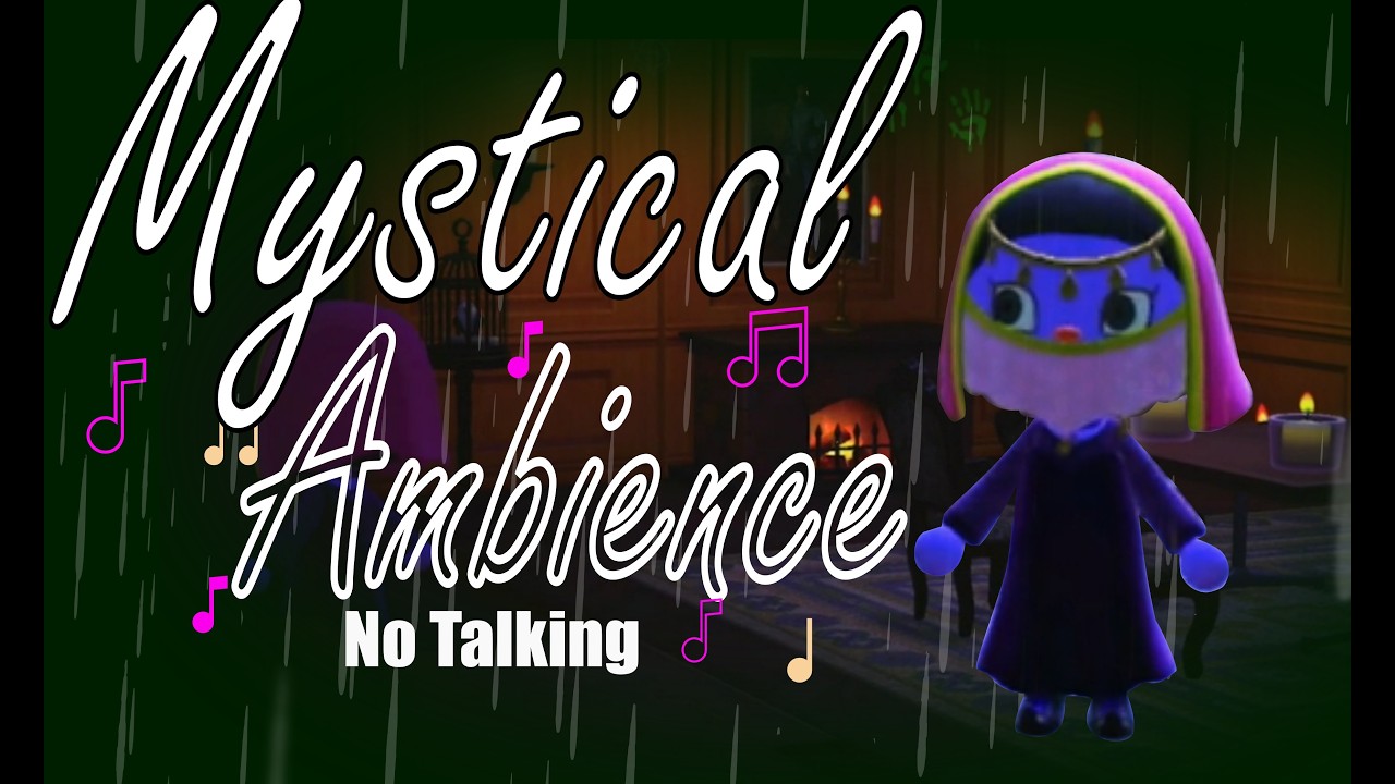 Mystical Decorating ✨🌙 Animal Crossing | Fortune Teller (No Talking)