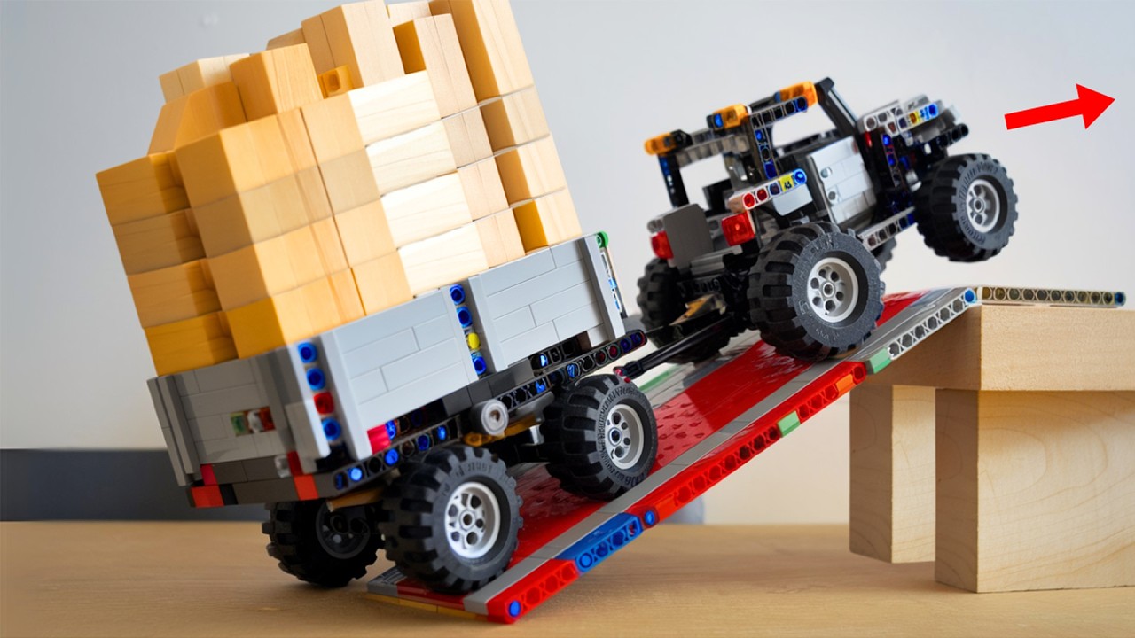 ULTIMATE LEGO Technic Car Climbing Test | JK Lego Technic