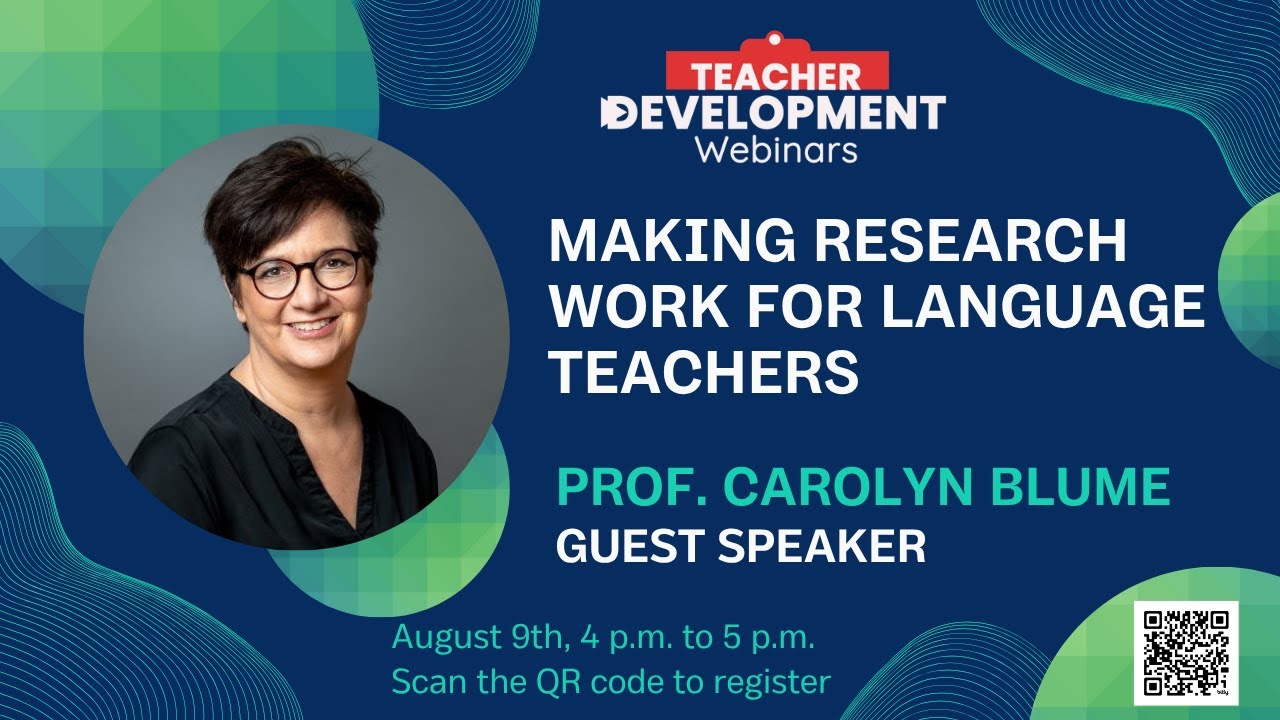 Carolyn Blume - Making Research Work for Language Teachers