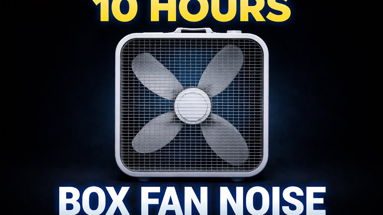 10 Hours of Relaxing Fan Noise for Sleep