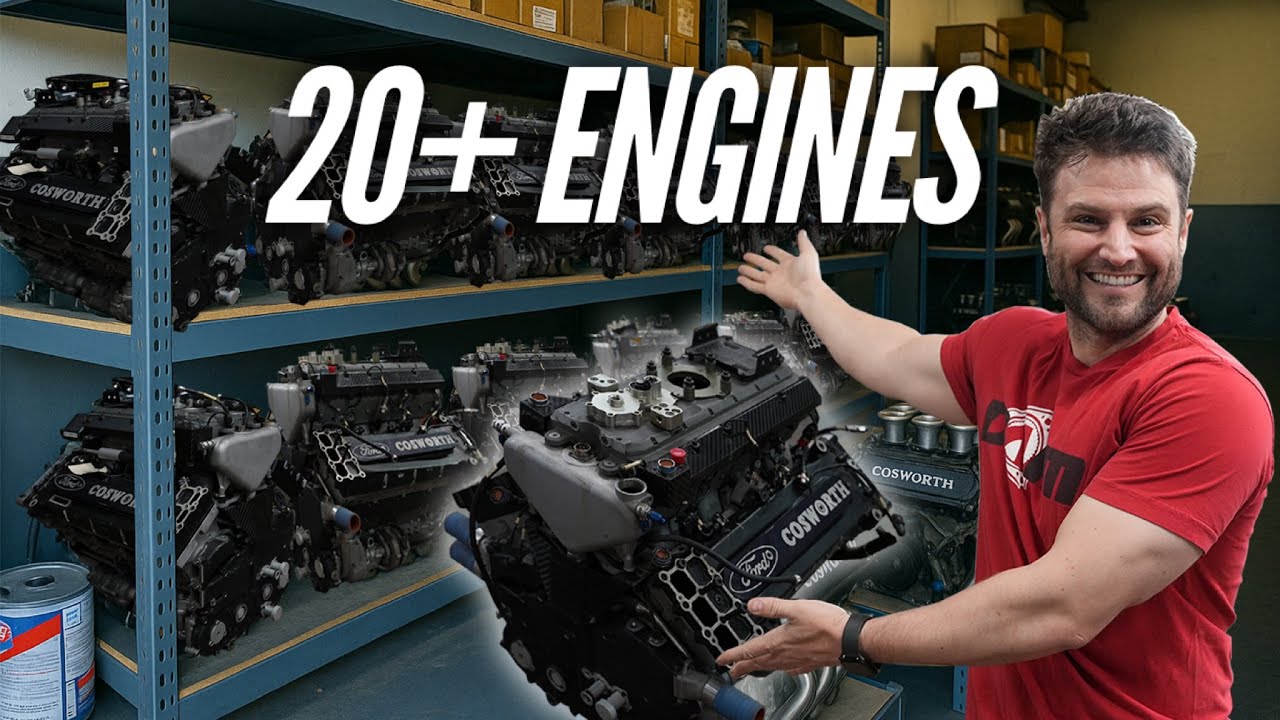 I BOUGHT 20 COSWORTH INDYCAR ENGINES. WORTH MILLIONS (to me)