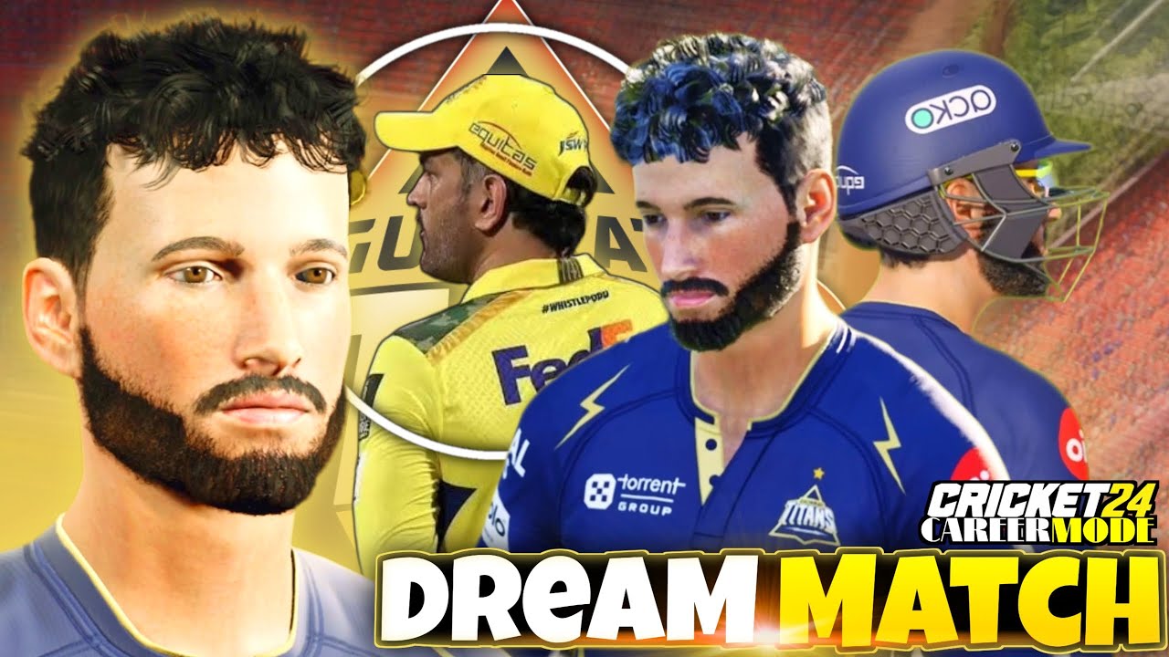 What Happens When You Face CSK for the FIRST Time in Cricket 24 Career Mode?