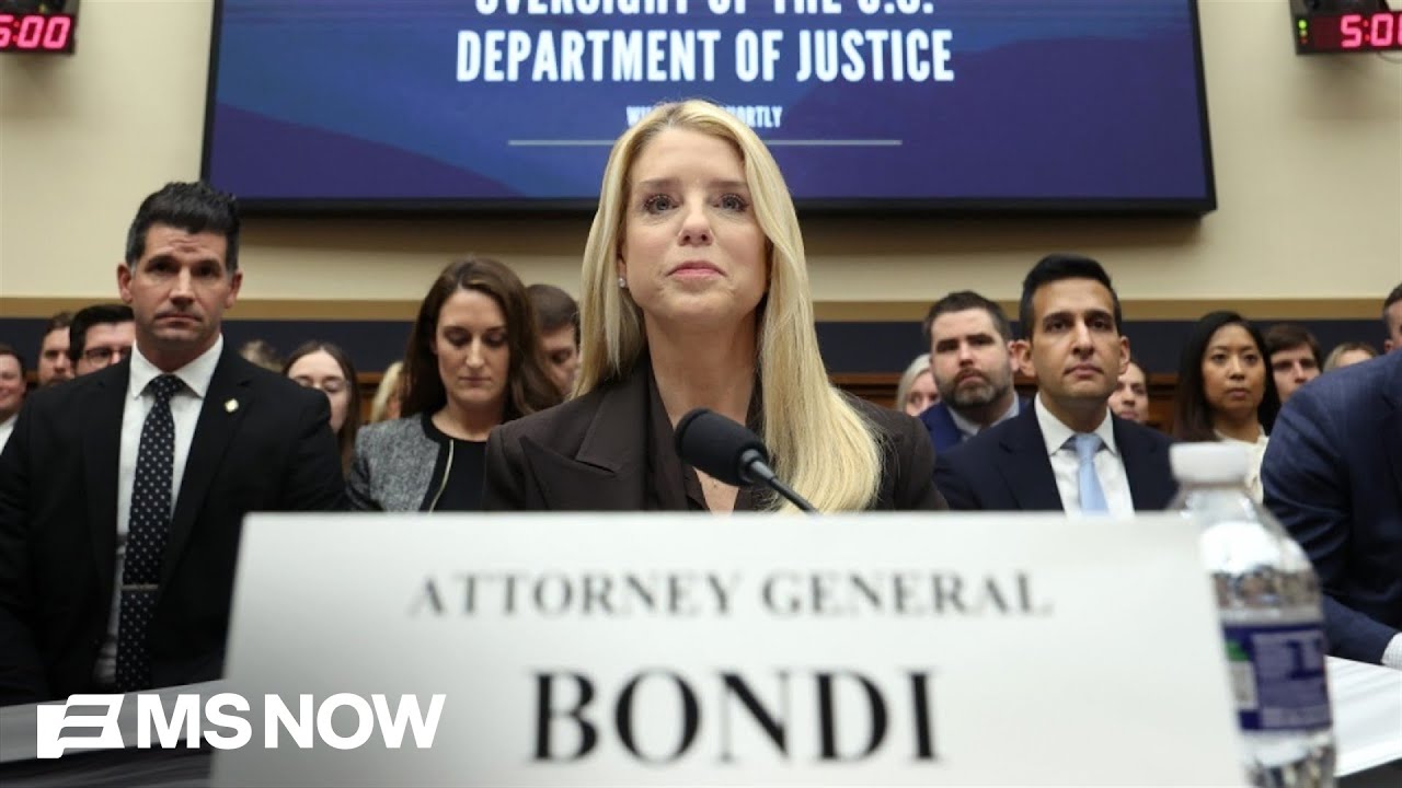 AG Pam Bondi gives opening statement at hearing&nbsp;