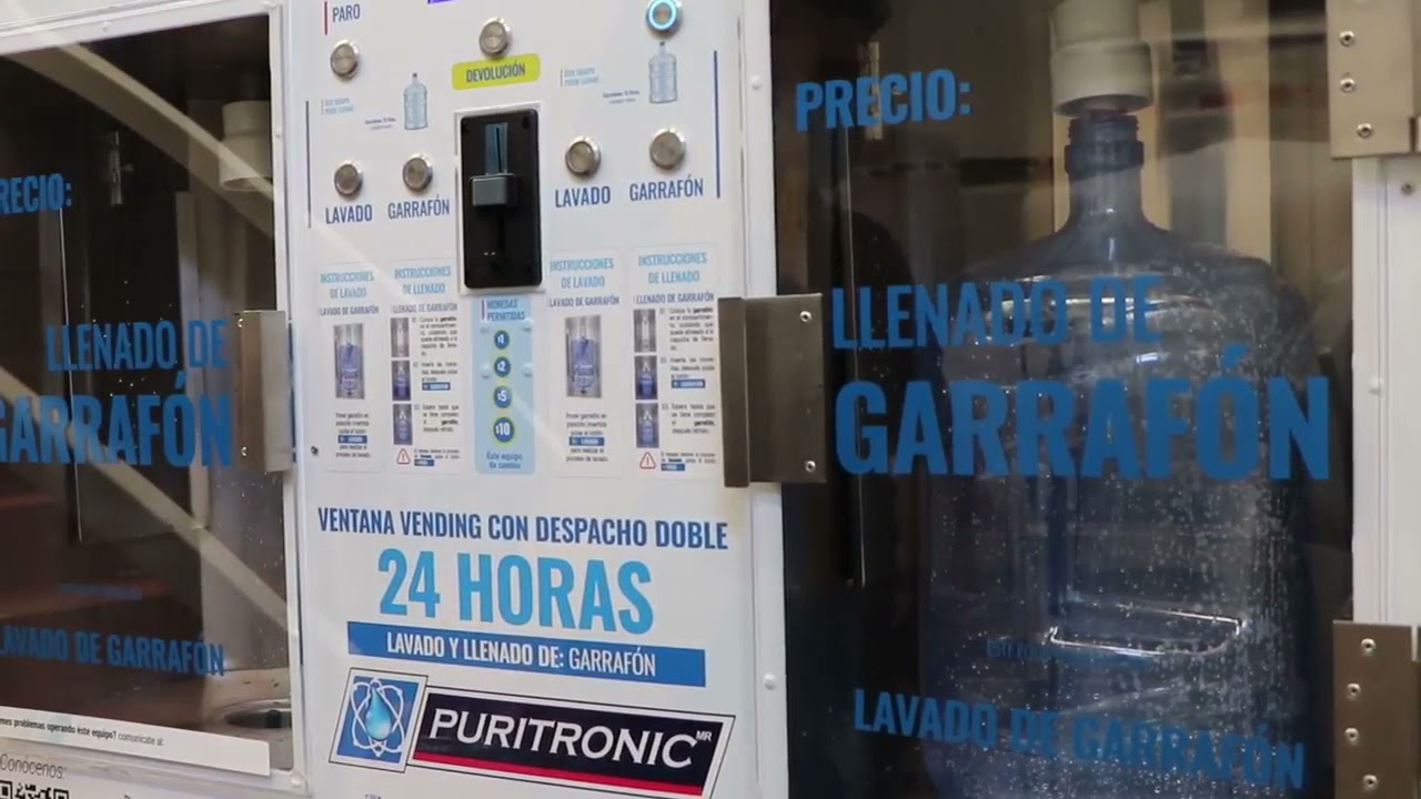 Ventana doble de Despacho Autom&aacute;tico 24 horas Puritronic&reg;