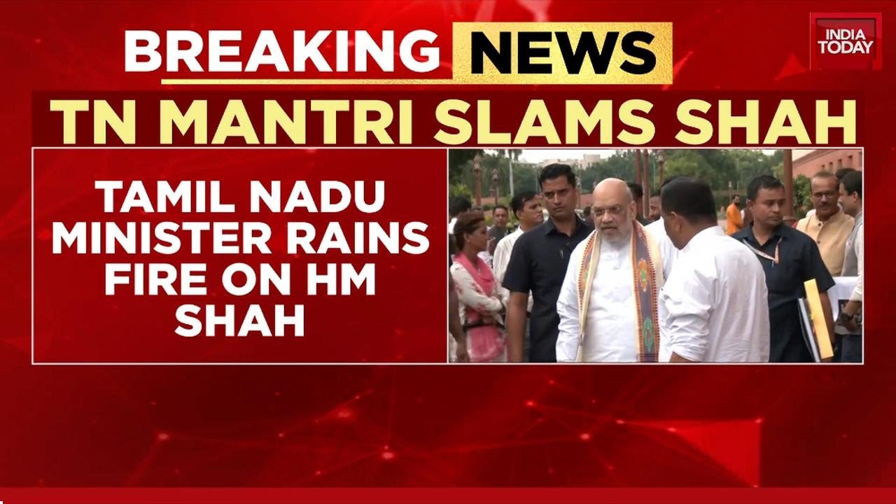 TN Minister To Amit Shah: Understand Our Politics Before You Comment | Breaking News | India Today