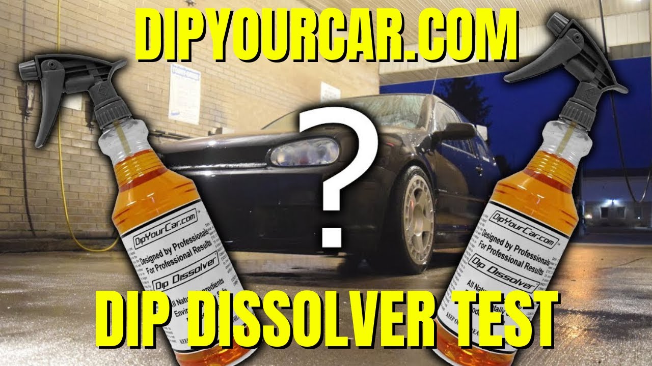 Testing Dip Your Car's Dip Dissolver On My MK4 R32! DipYourCar.com