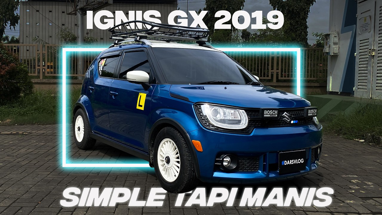 MODIFIKASI SIMPEL KEKINIAN - Suzuki Ignis GX 2019 ‼️ #DARSVLOG