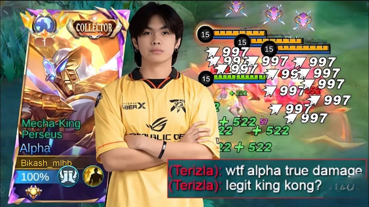ONIC KINGKONG THANK YOU FOR USING ALPHA IN MPL PH SEMI FINAL !! ALPHA BEST BUILD AND EMBLEM 2024