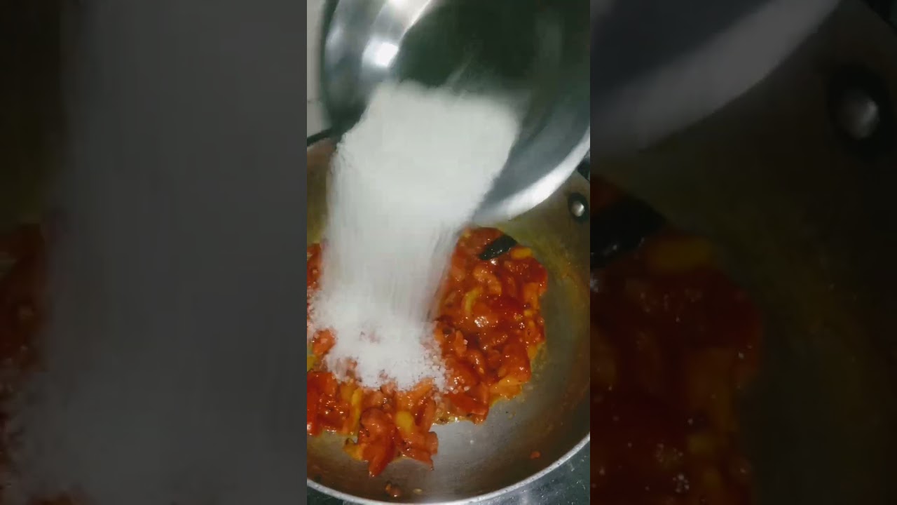 tamatar ki khatti meethi chatni 🍅🌶️/tomato chatni #shots #tasty #veg #tomato
