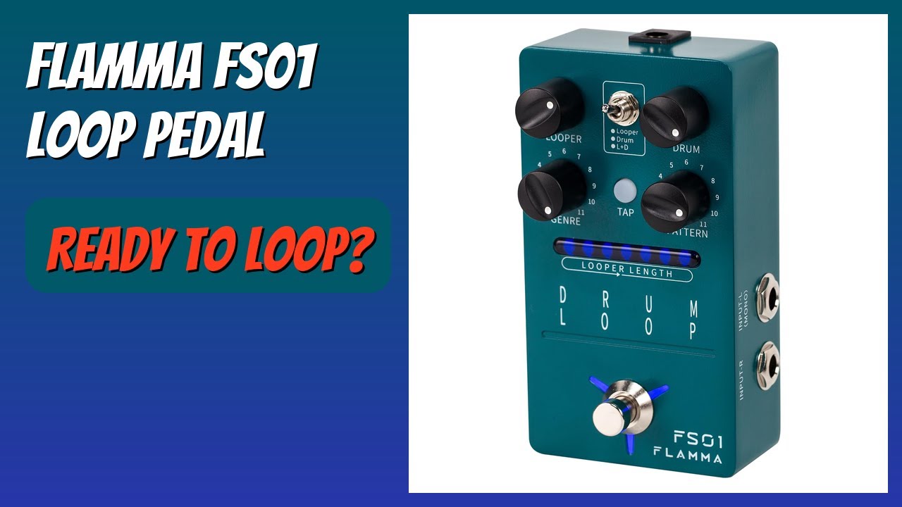 REVIEW (2026): FLAMMA FS01 Loop Pedal. Features