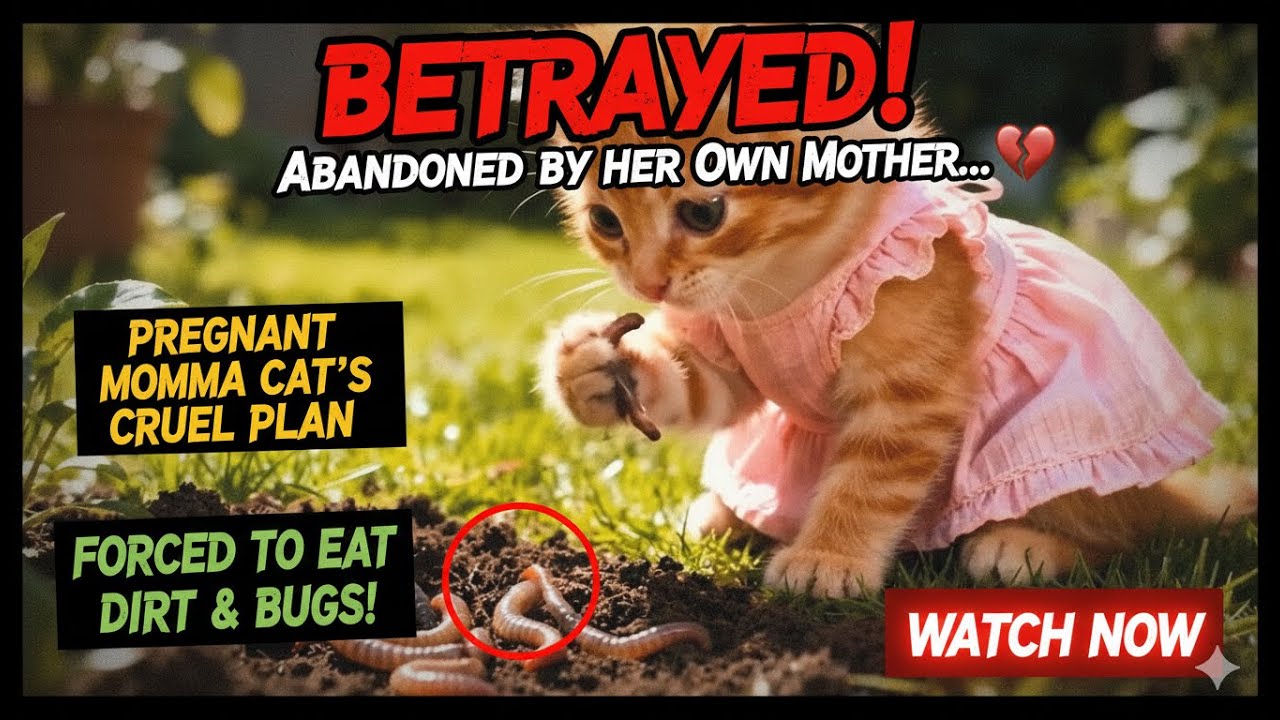 ​💔 Abandoned Kitten: The Shocking Twist of Adoption | A Cat Family Drama (Animation)