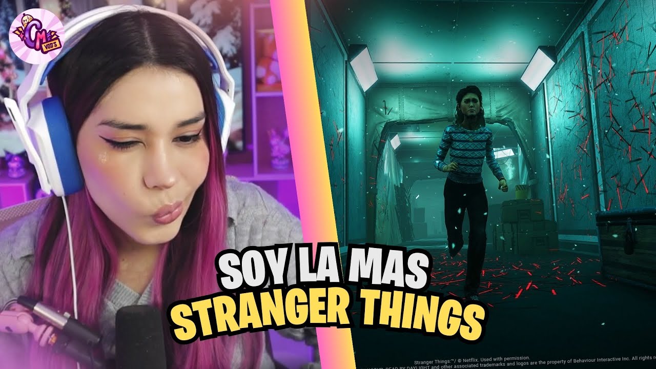 SOY LA MAS STRANGER THINGS 🤣 / CRYSTAL MOLLY JUEGA DBD CON AMIGOS