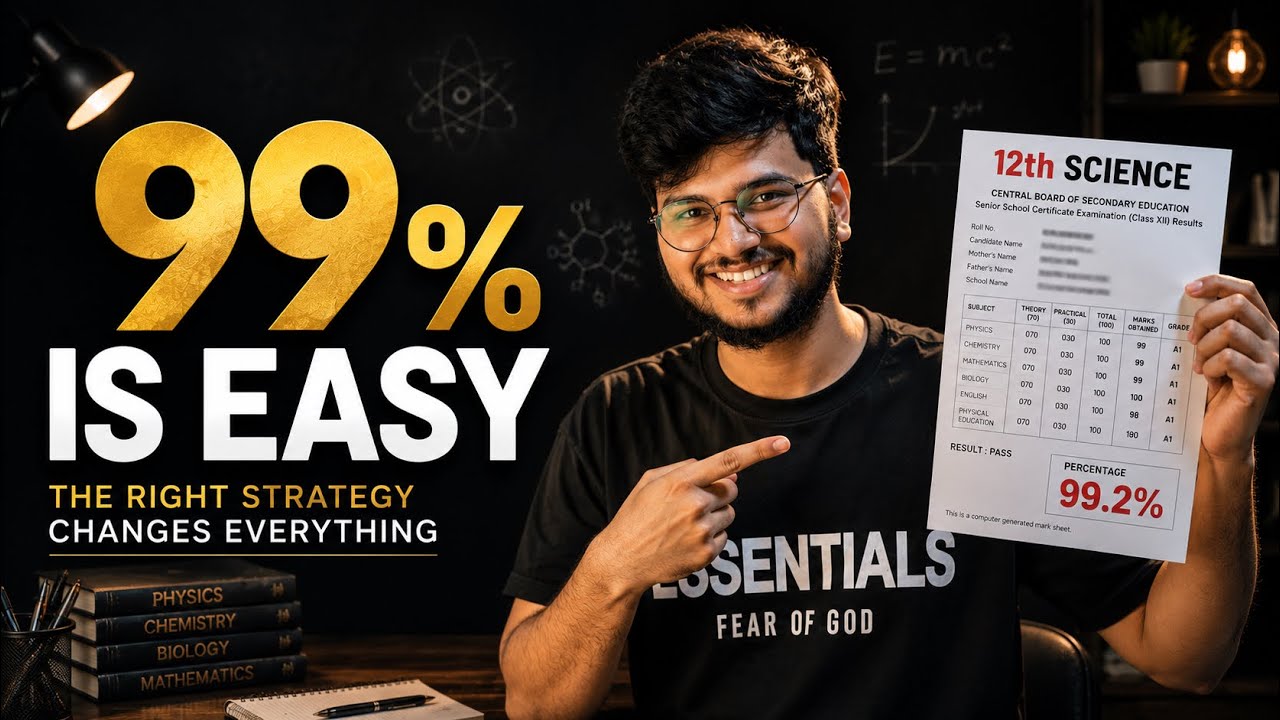 How to Score 100/100 in Physics & Chemistry 🔥 | Class 11th & 12th Complete Strategy & Roadmap