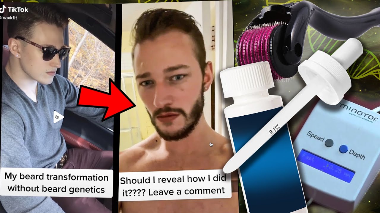 Reacting To The Protocol He Used To Go From No Facial Hair To A Full Beard