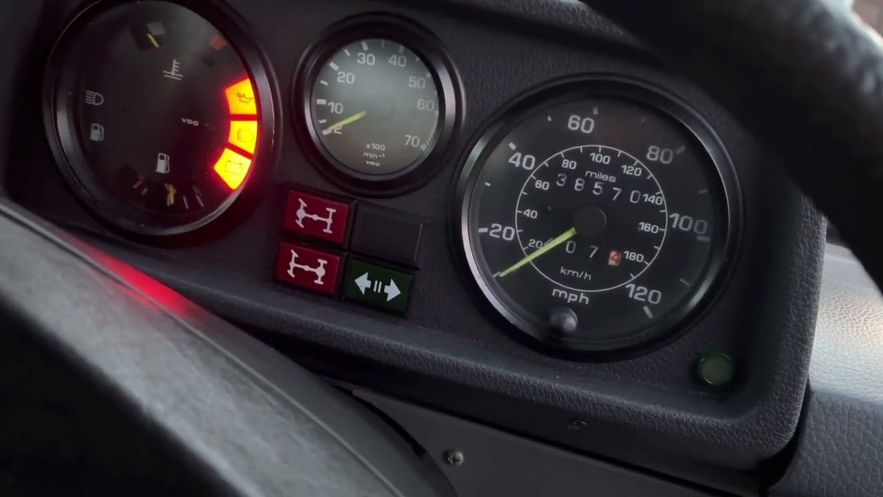 1987 230GE Cold Start -1&deg;c