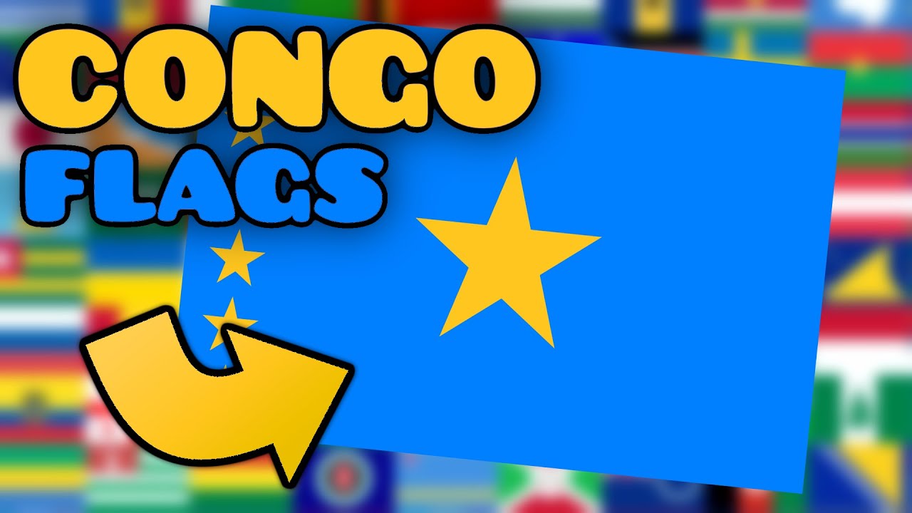 Historical Congo Flag Animation