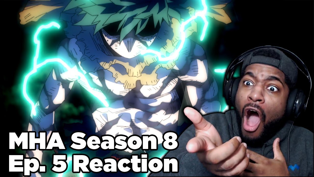 CARNAGE DEKU НАКОНЕЦ-ТО ЗДЕСЬ!!! Реакция на 5 серию 8 сезона «Моей геройской академии»