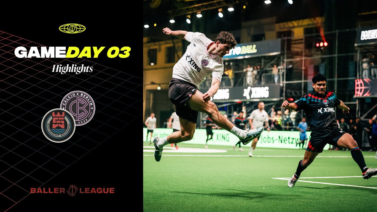 8 Tore im Krimi | Eintracht Spandau vs. Calcio Berlin | Highlights Baller League