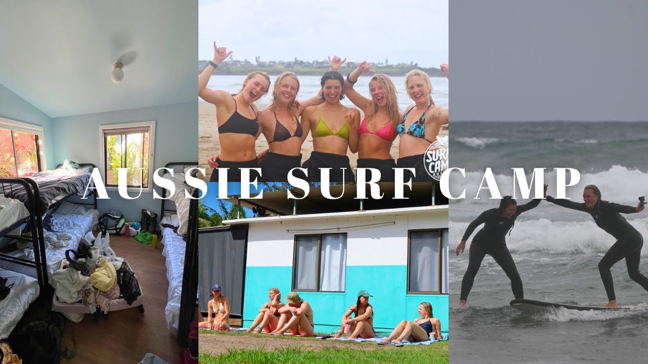 неделя в СЕРФ-КЭМП АВСТРАЛИЯ 🏄‍♀️