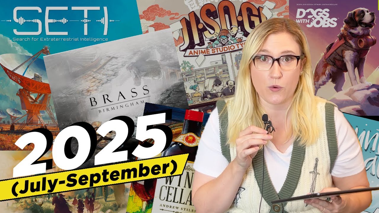 EVERY Board Game I've Played This Year! (So Far) | Q3 | Over 100 Games Played!! 🎲