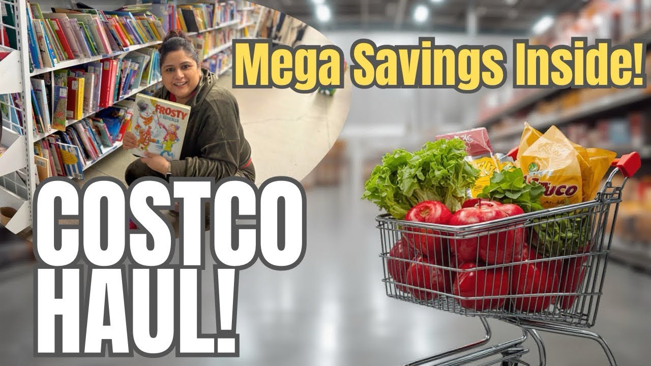 Smart Shopping Day | Best budget friendly deals at Costco + Hidden Book Treasures from Thrift Store 