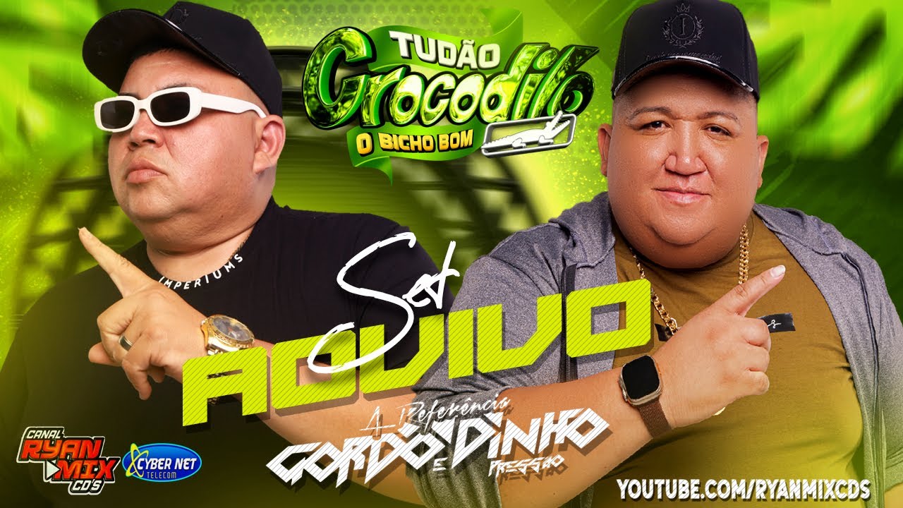 CD AO VIVO TUDÃO CROCODILO NO PORTO SÃO JOSÉ 19-11-2023 DJS GORDO & DINHO PRESSÃO