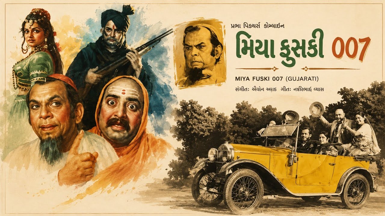 મિયાં ફુસકી ફિલ્મ | જીવરામ જોષી વાર્તા આધારિત | Gujarati Film