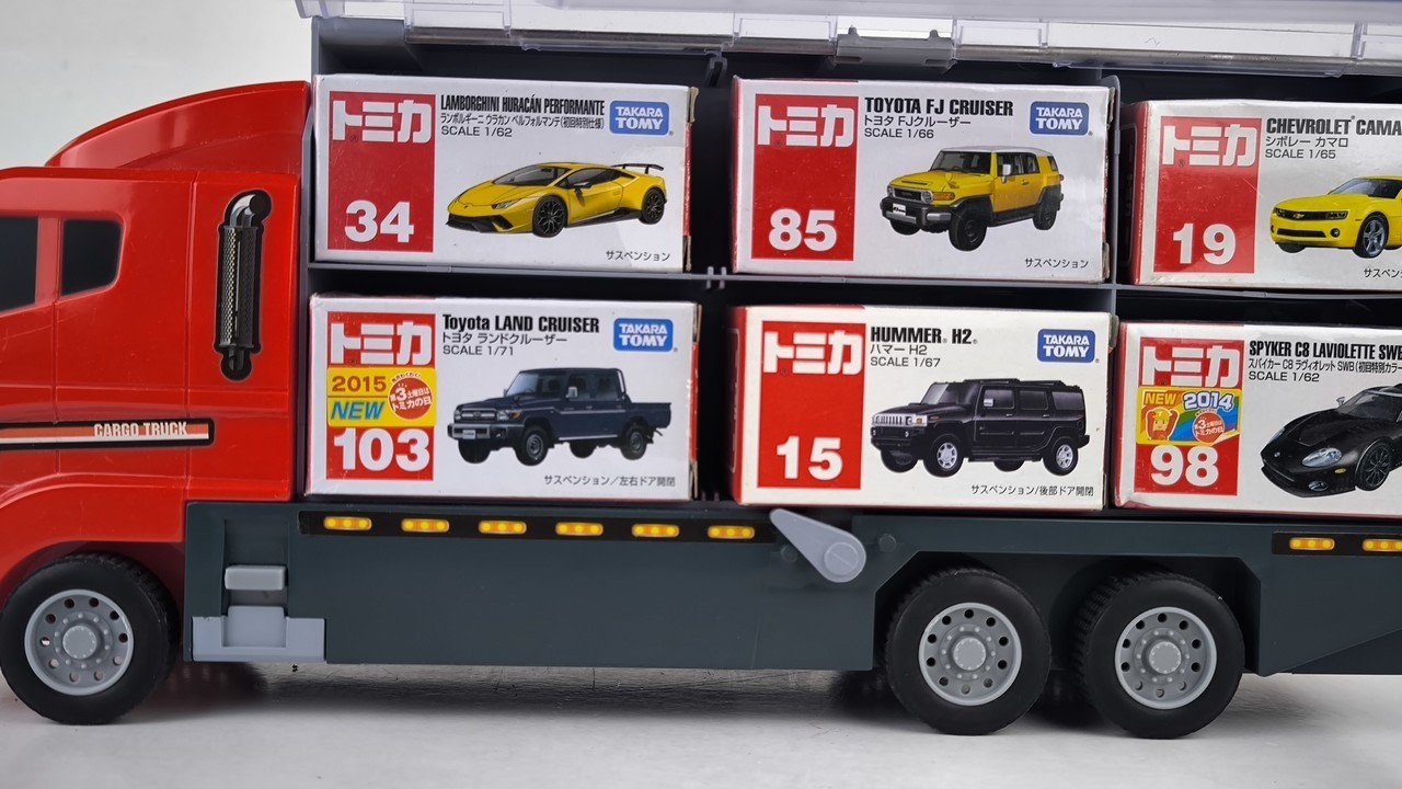 🚘 トミカ☆ラグジュアリーカー コンボイ出動！｜Tomica Luxury Cars Convoy