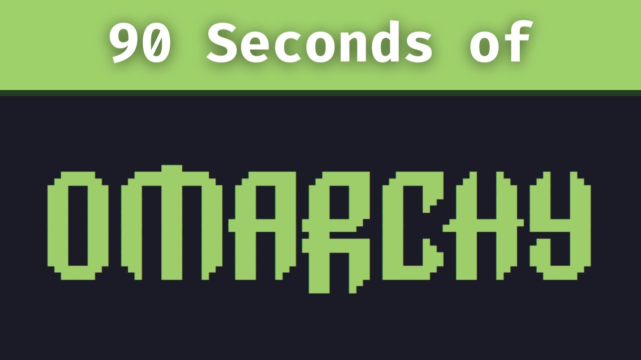 Дистрибутив Linux Omarchy за 90 секунд