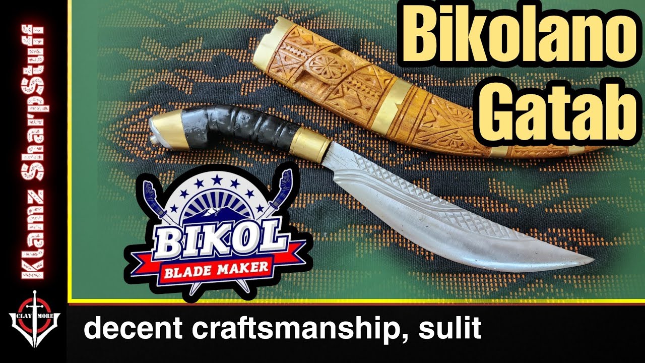 Gatab by Bikol Blade Maker: a nice addition to my collection