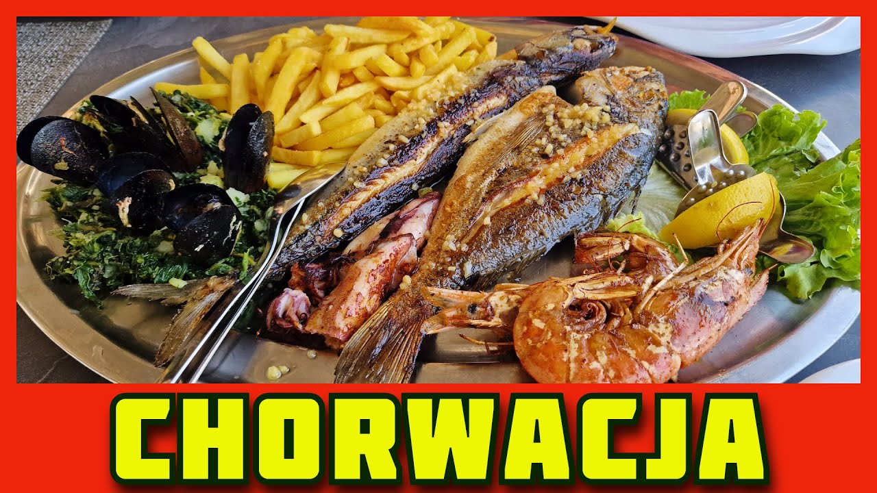 CHORWACJA Obiad w Restauracji Igrane Menu Ceny Jedzenia CROATIA