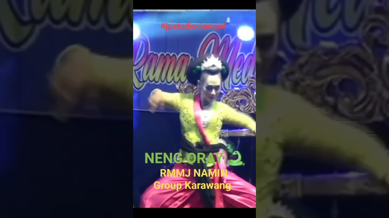 Jaipong Namin Group dengan penari pencug NENG ORAY SUBANG #jpstudiociampel #part01