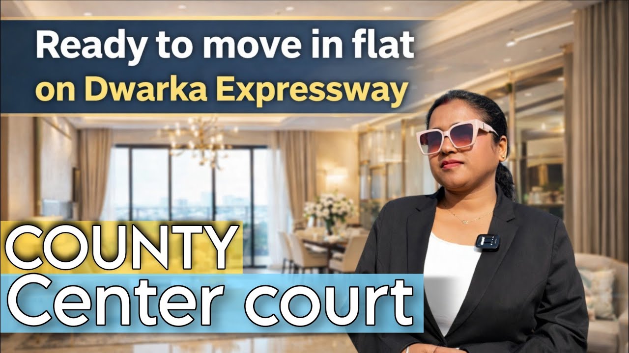 Sample Flat Tour of County Center Court Sector 88A Gurgaon || Sonam Gupta