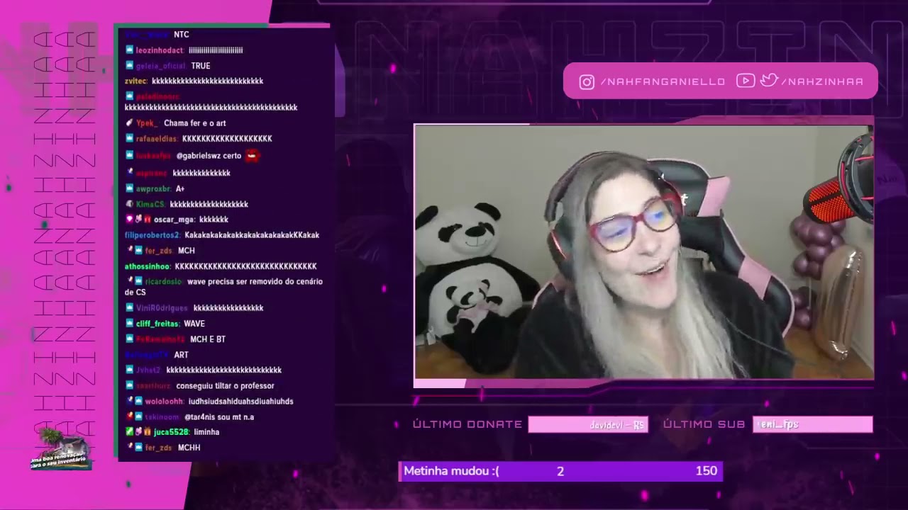 NAHZINHA COMENTA TRETA DE WAVE E FALLEN E ELE RESPONDE