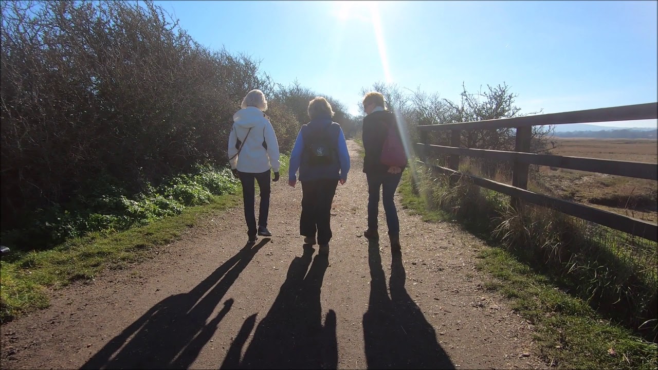Virtual Walk - Yarmouth To Freshwater - Isle Of Wight - February 2019 | kittikoko