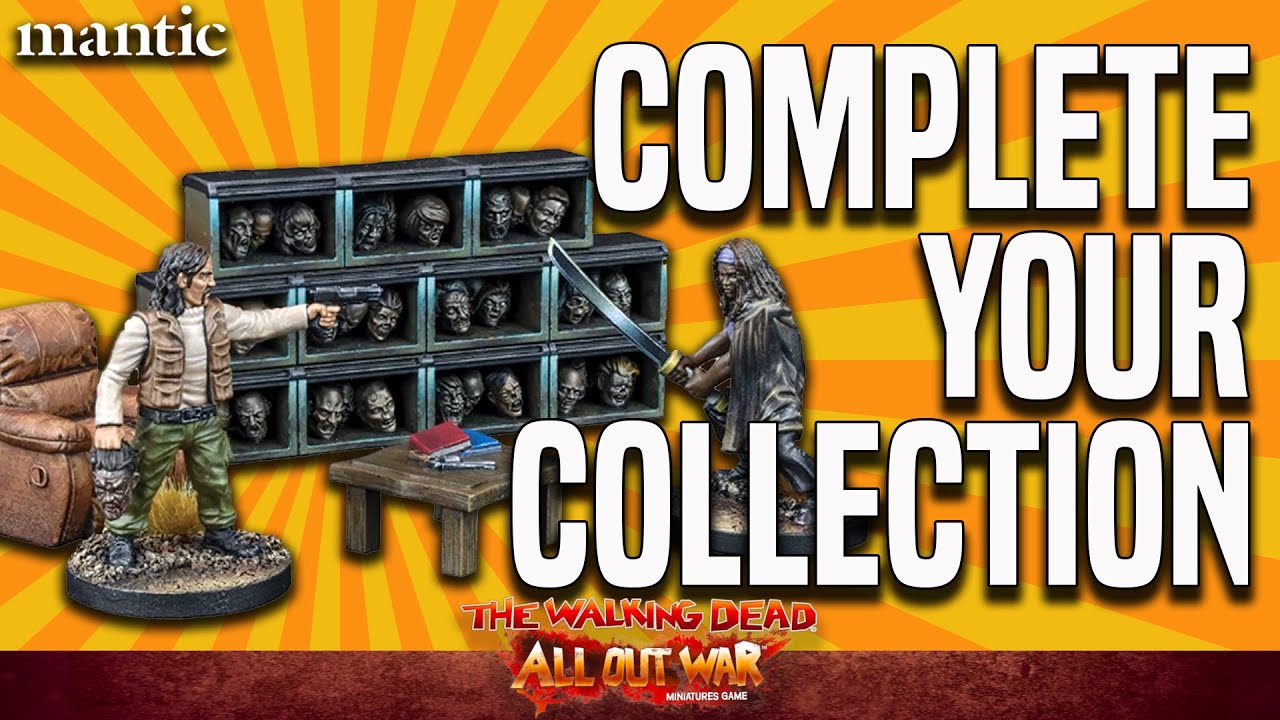 Complete Your Collection - The Walking Dead All Out War by Mantic Games