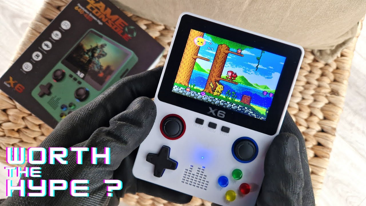 Why the X6 Game Console is Worth Every Penny ? [Unboxing & 25+2 Gameplay]