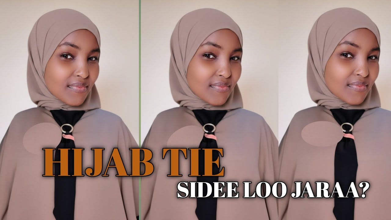 Sidee Loo Jaraa Hijab Tie | Tie Hijab Casri Ah (Somali Tutorial)