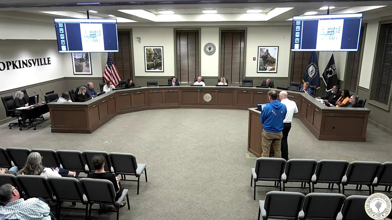 Hopkinsville Special Called City Council Meeting - October 28, 2025