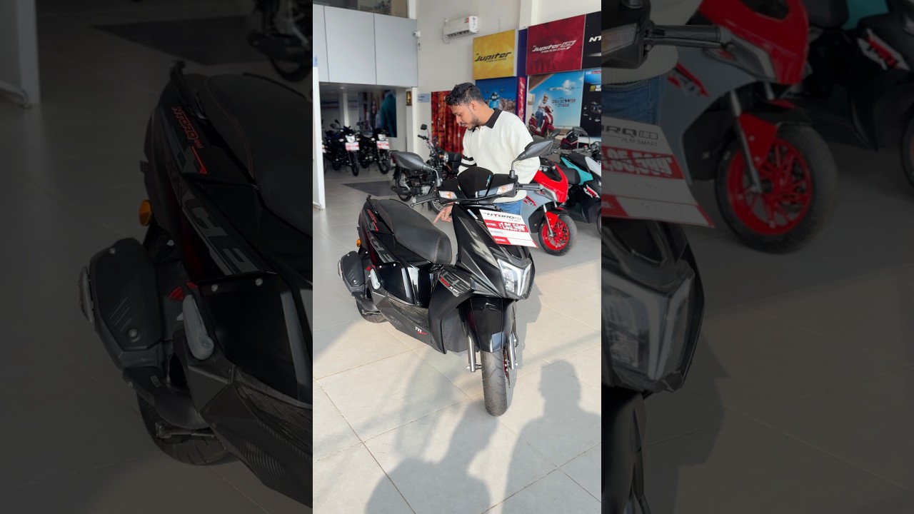 2026 Tvs Ntorq 125 TFT meter Race Xp Model 